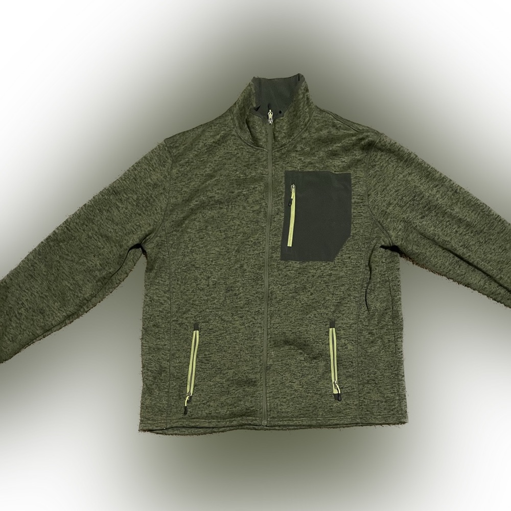 Rustic Ridge zip up jacket. Fleece inside.